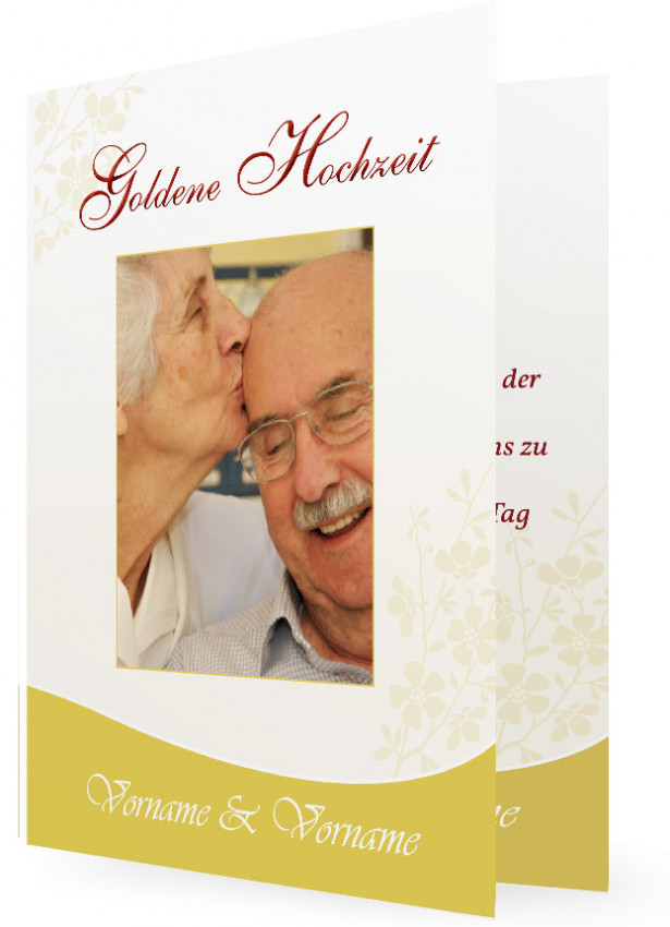 goldene hochzeit einladungskarten | familieneinladungen.de