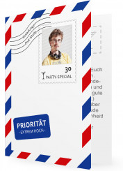 30. Geburtstag Einladungskarten, Post