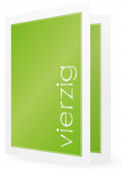 40. Geburtstag, Einladungen in Grün mit Weißer Schrift und Rahmen