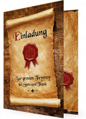 40. Geburtstag Einladungen, Siegel