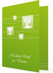 Dankeskarte Jugendweihe