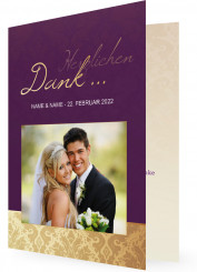 Dankkarten zur Hochzeit