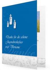 Danksagung zur Jugendweihe