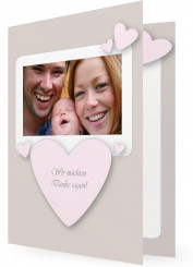 Danksagungskarte Hochzeit