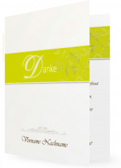 Danksagungskarte Jugendweihe