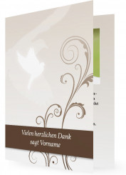 Danksagungskarten für Konfirmation