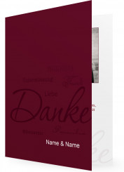 Danksagungskarten Hochzeit
