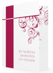 Danksagungskarten zur Jugendweihe