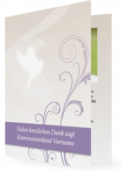 Danksagungskarten zur Kommunion