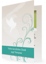 Danksagungskarten zur Konfirmation