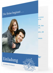 Einladung Hochzeit, Kompass