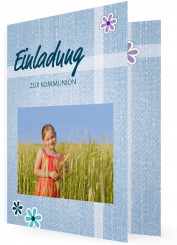 Einladung zur Erstkommunion, Jeans