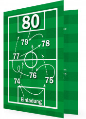 Einladungen zum 80., Fußball
