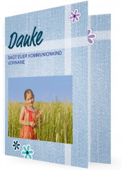 Erstkommunion Danksagungskarten