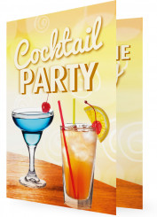Geburtstag Einladungskarten, Cocktailparty
