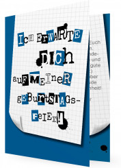 Geburtstagseinladungskarten