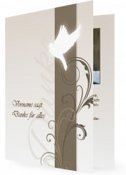 Jugendweihe Dankeskarte