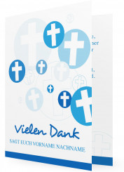 Konfirmation Dankeskarten