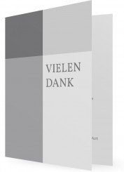 Vorlagen Danksagungskarten Trauer, graue Vierecke